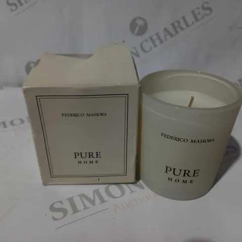 BOXED FEDERICO MAHORA PURE HOME SCENTED CANDLE