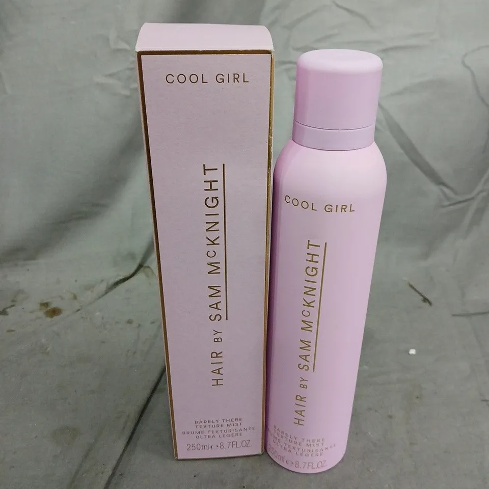 BOXED HAIR BY SAM MCKNIGHT COOL GIRL BARELY THERE TEXTURE HAIR MIST  