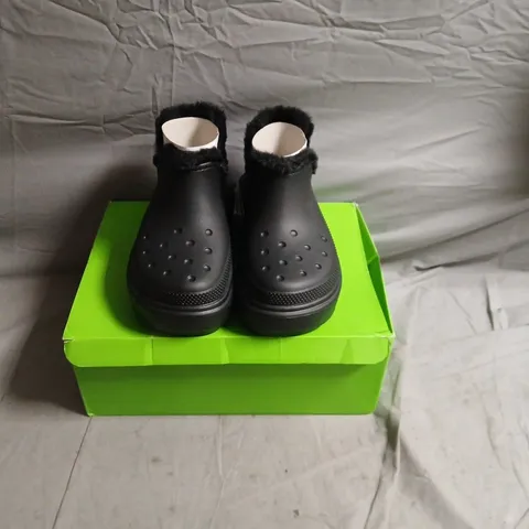 Crocs stomp lined shorty boot – black – UK 4 (EU 36-37) 