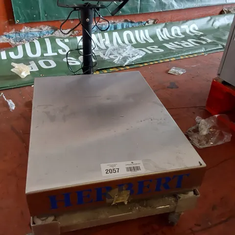 HERBERT DIGITAL SACK SCALES WITH DISPLAY BPS700 SERIES ON TROLLEY