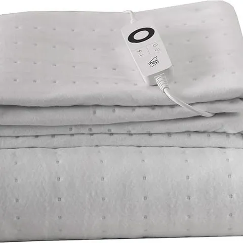 BOXED ELECTRIC UNDERBLANKET SINGLE NEO 152X72CM 6 HEAT SETTINGS WITH TIMER 