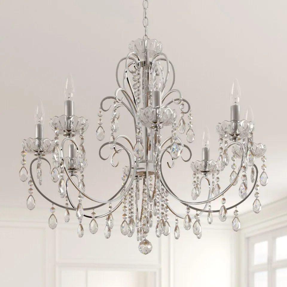 8 LIGHT CHANDELIER 