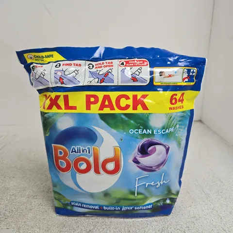 BOLD ALL IN 1 OCEAN ESCAPE LAUNDRY DETERGENT – 64 WASHES