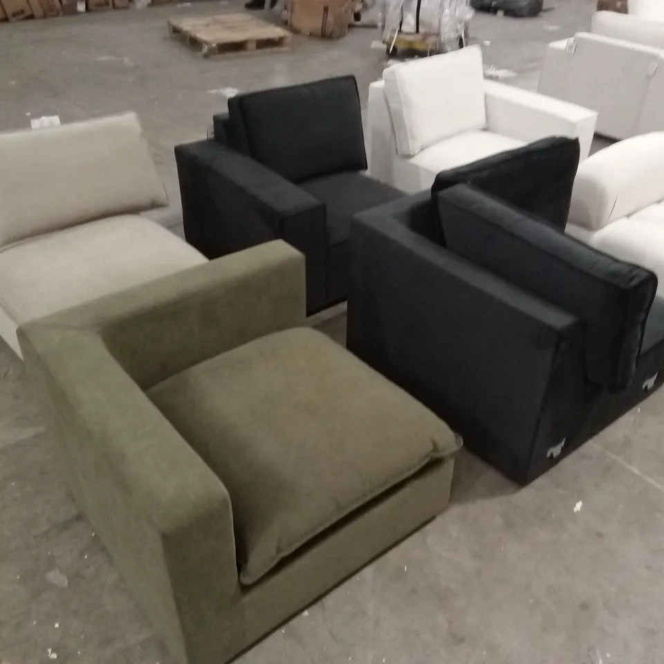 6 x ASSORTED DUSK INCOMPLETE SOFA PARTS/PIECES