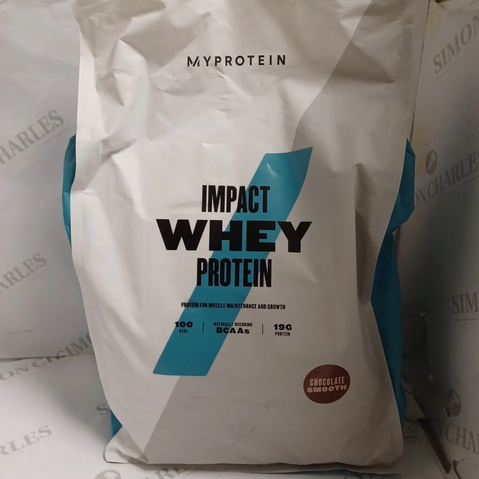 SEALED MYPROTEIN IMPACT WHEY PROTEIN - 5KG - CHOCOLATE SMOOTH 