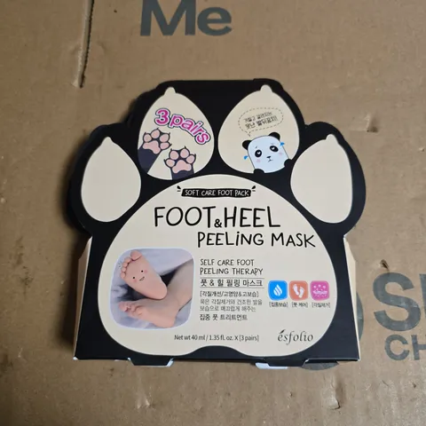 ESFOLIO FOOT & HEEL PEELING MASK – 3 PAIRS