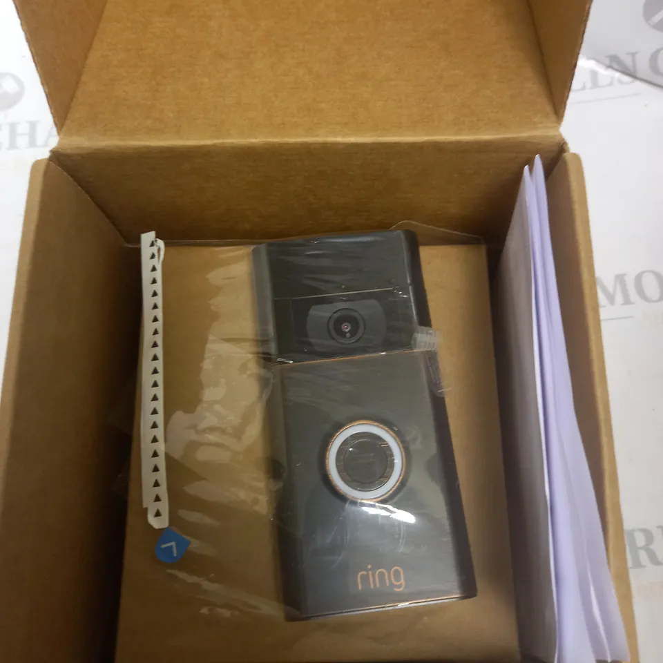 RING VIDEO DOORBELL 2ND GENERATION BLACK & BRONZE