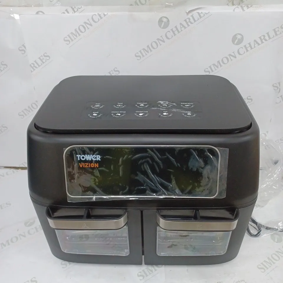BOXED TOWER VORTX VIZION EXPRESS DUAL 11L AIR FRYER