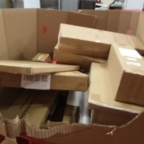 PALLET OF ASSORTED HOUSEHOLD GOODS AND PRODUCTS TO INCLUDE; BATHROOM MIRROR,CAT LITTER RAMP, PHOTO FRAME