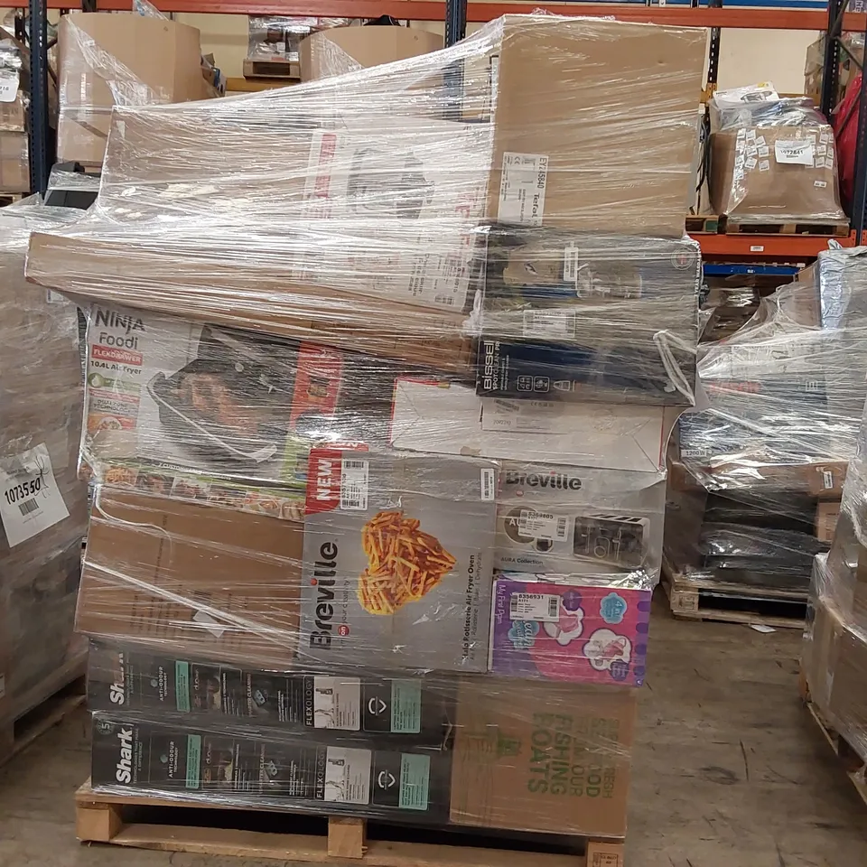 PALLET OF APPROXIMATELY 31  UNPROCESSED RAW RETURN HOUSEHOLD AND ELECTRICAL GOODS TO INCLUDE;