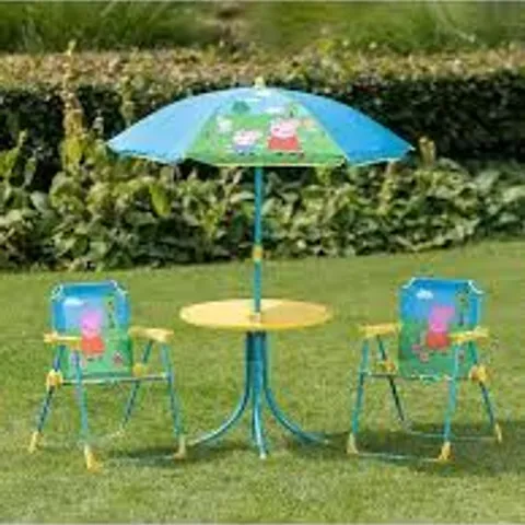 BOXED PEPPA PIG PATIO SET (1 BOX)