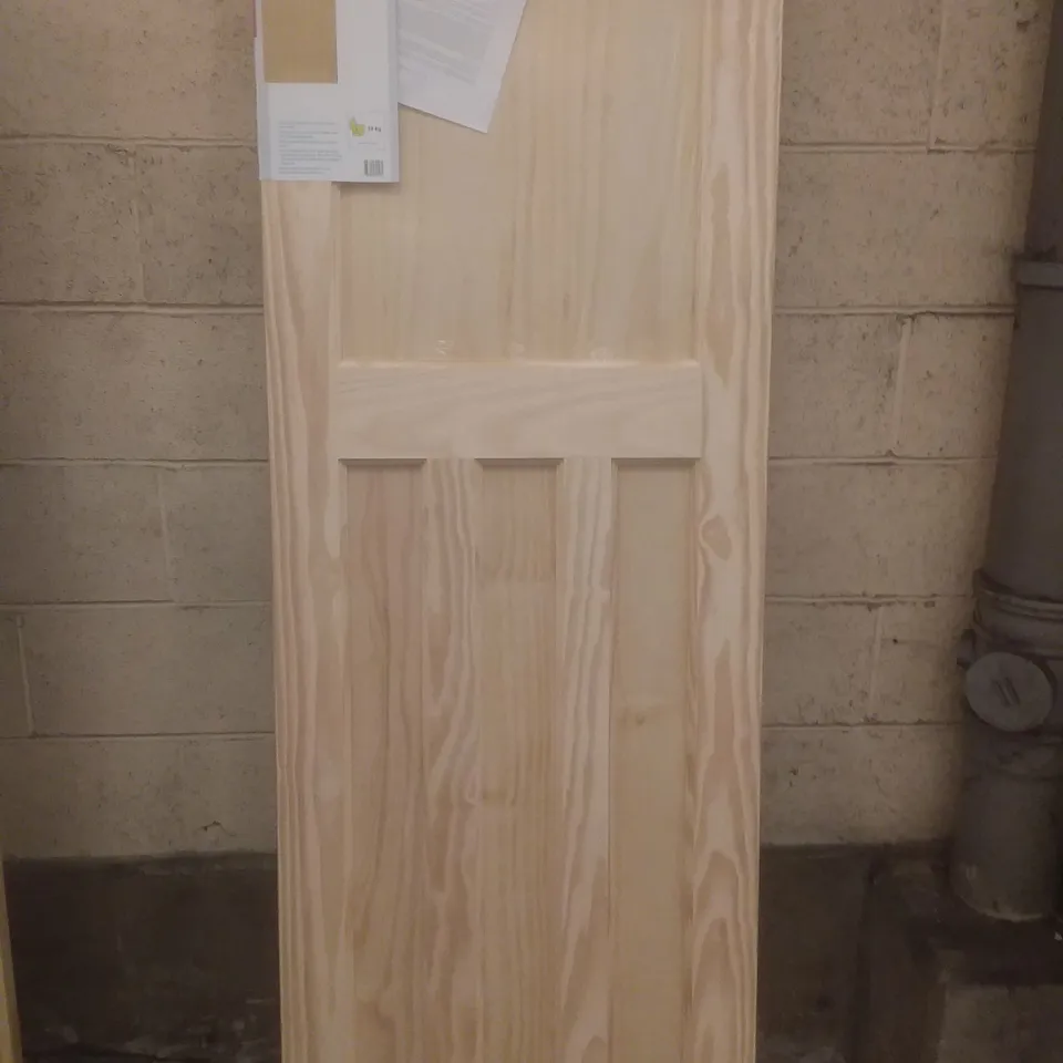PINE TRADITIONAL 4 PANEL CLEAR PINE INTERNAL DOOR