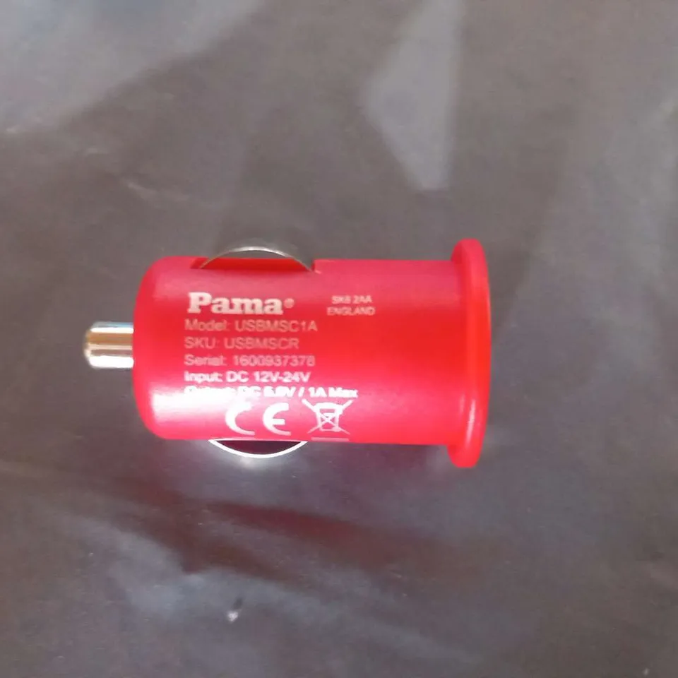 APPROXIMATELY 297 PAMA SINGLE USB UNIVERSAL CAR CHARGER ADAPTERS