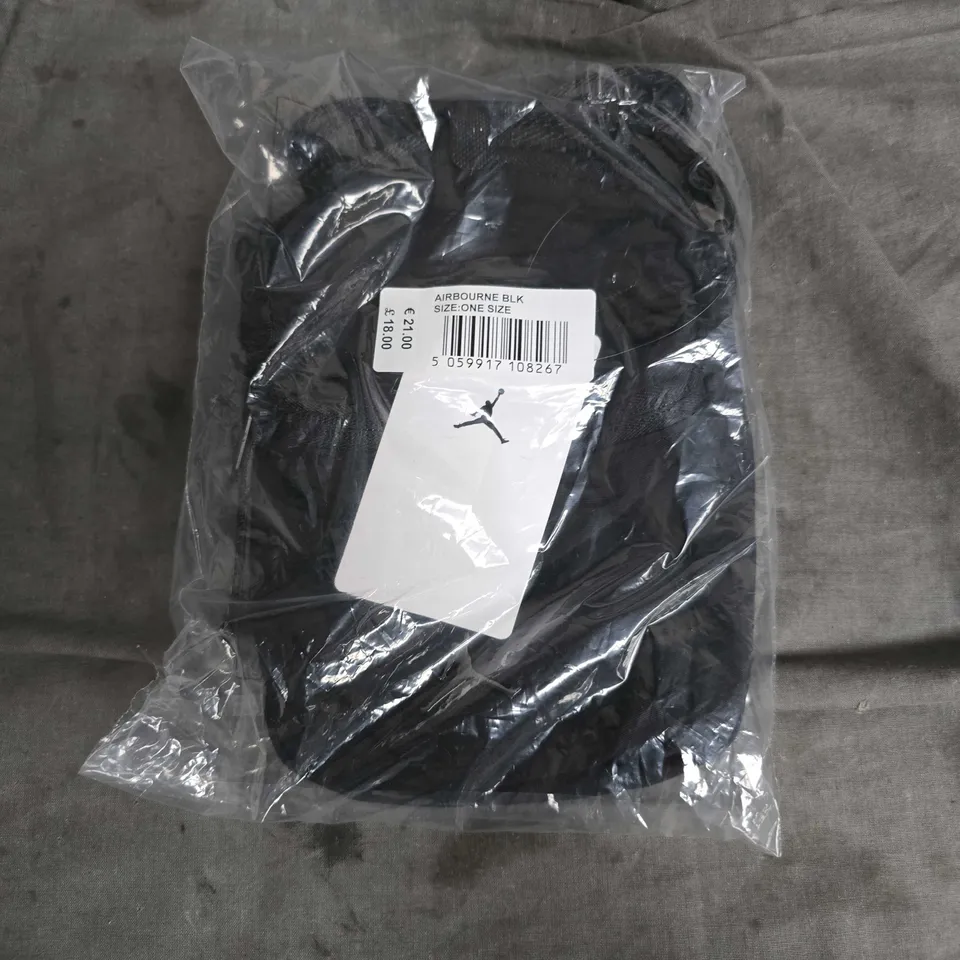 JORDAN AIRBOURNE BLACK SHOULDER BAG 