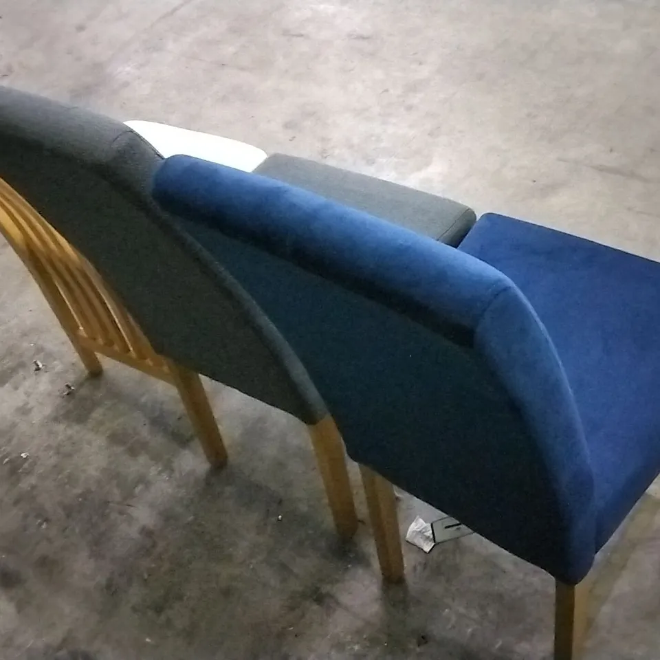 SET OF 3 ASSORTED DINING CHAIRS 