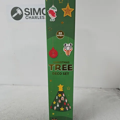 BOXED CHRISTMAS TREE DECO SET – 22 HANGING ORNAMENTS 