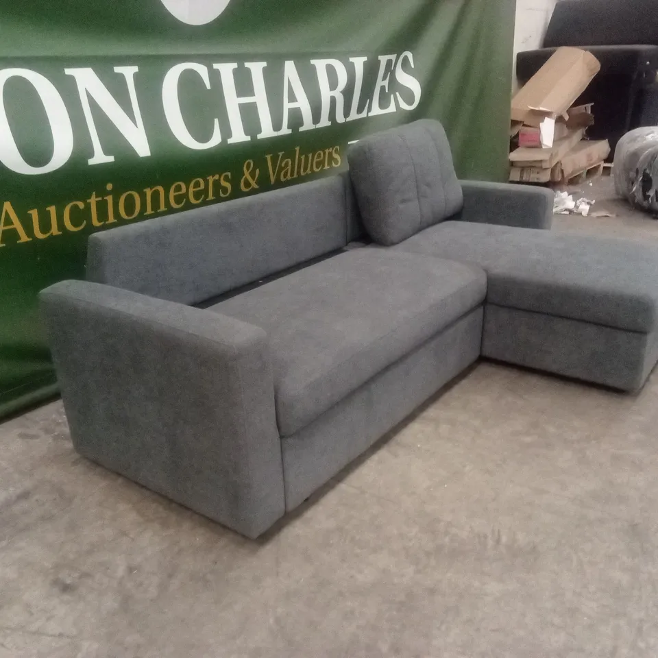 ASPIRE NEXIS CORNER CHAISE SOFA BED - RIGHT HAND SIDE - CHARCOAL RRP £899