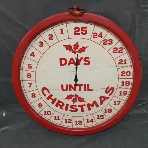 FESTIVE CHRISTMAS COUNTDOWN CLOCK