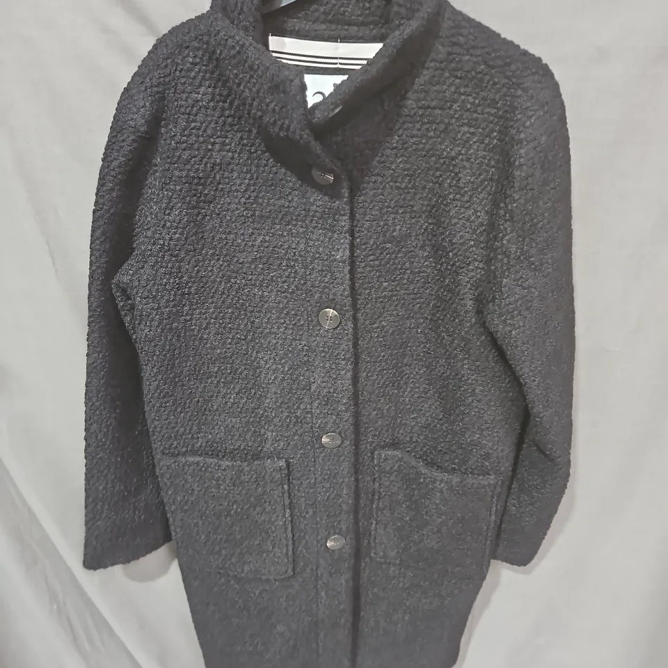 SAINT TROPEZ FERDDYSZ WOOL COAT IN BLACK - XS