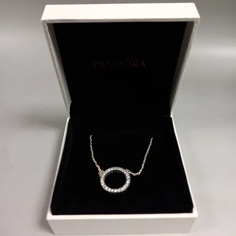 PANDORA CIRCLE OF SPARKLE NECKLACE