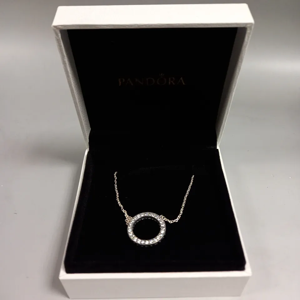 PANDORA CIRCLE OF SPARKLE NECKLACE  
