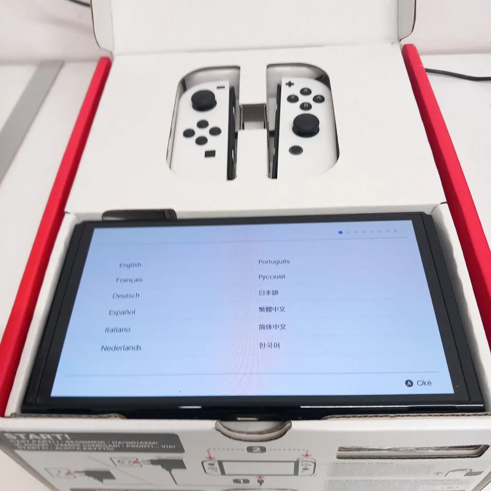 BOXED NINTENDO SWITCH OLED MODEL