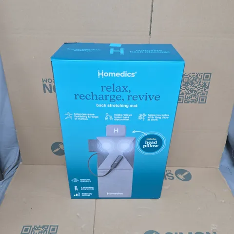 BOXED HOMEDICS BACK STRETCHING MAT