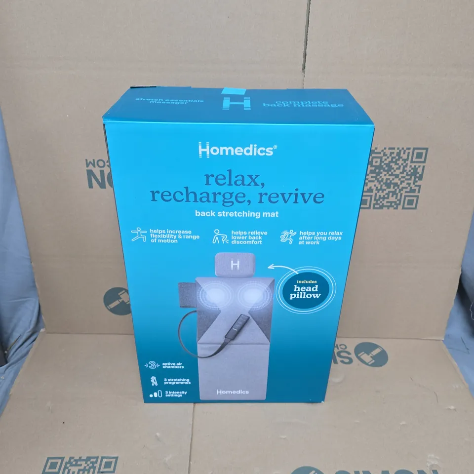 BOXED HOMEDICS BACK STRETCHING MAT