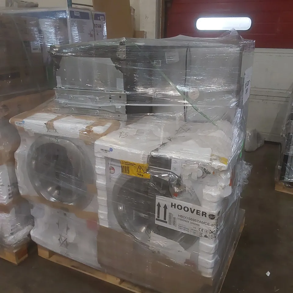 PALLET OF APPROXIMATELY 5 UNPROCESSED RAW RETURN WHITE GOODS TO INCLUDE;