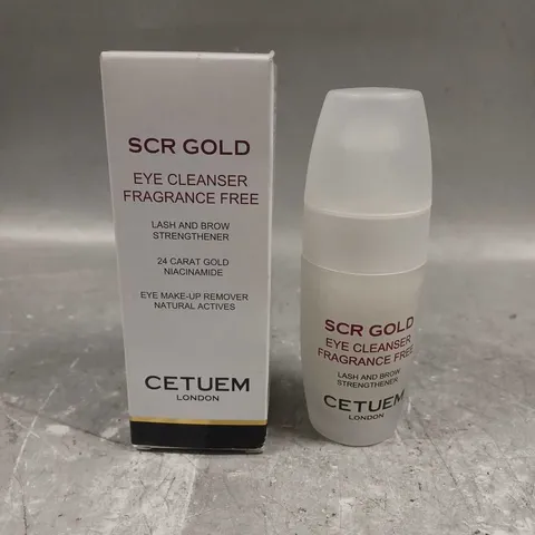 BOXED CETUEM SCR GOLD EYE CLEANSER 50ML