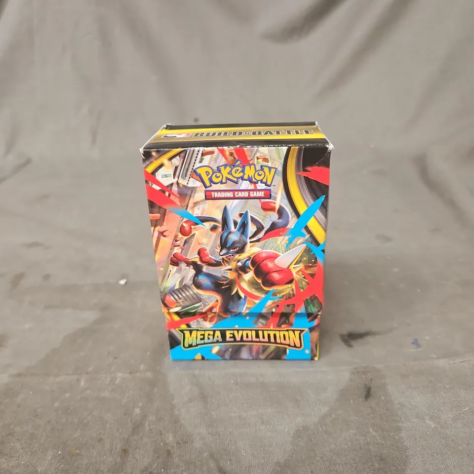 POKEMON MEGA EVOLUTION "BUILD & BATTLE" SET OF TRADING CARDS
