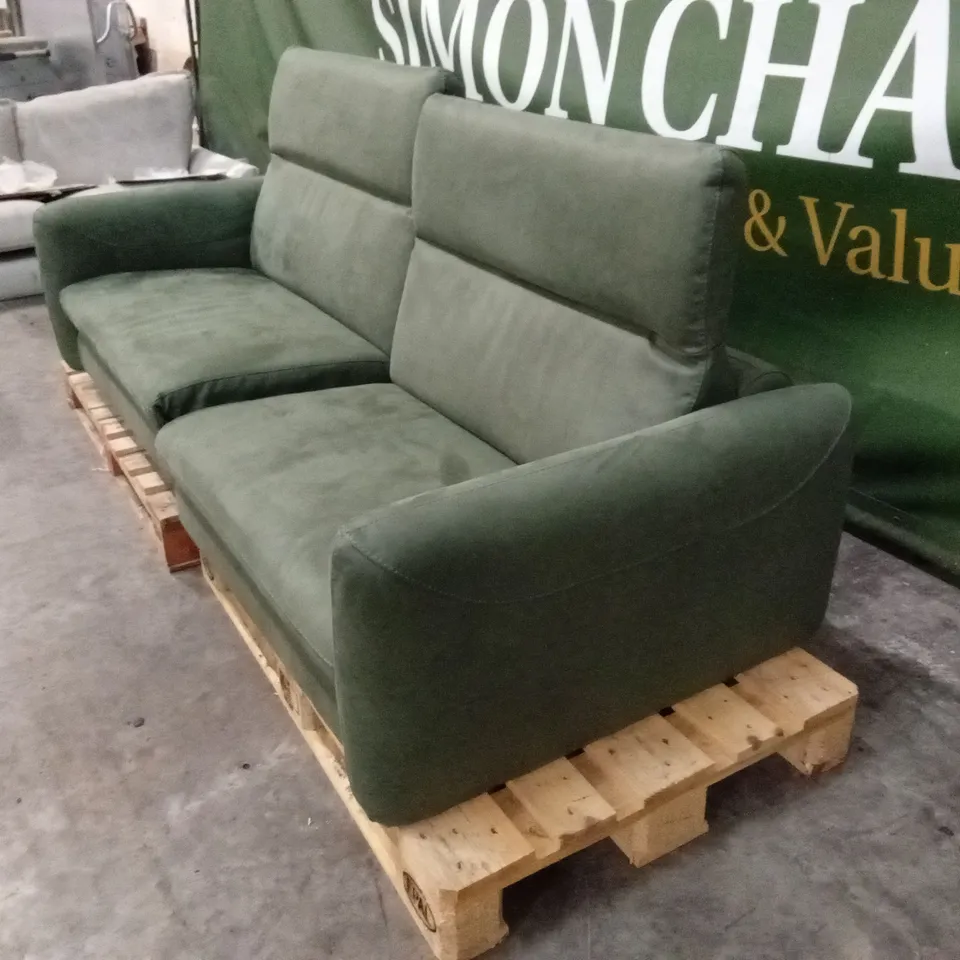 QUALITY DESIGNER ITALIAN MADE DUSK LARGE 3 SEATER PART RECLINER SOFA