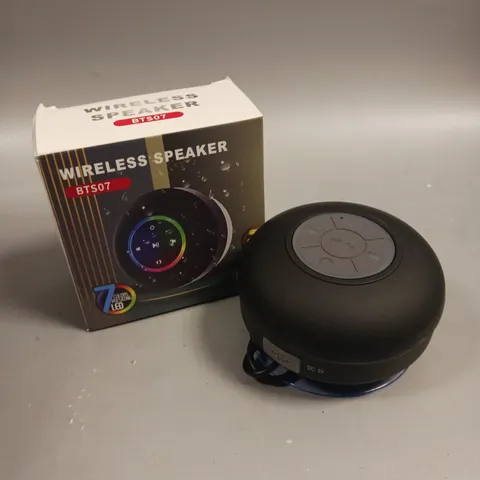 BOXED BTS07 WIRELESS SPEAKER