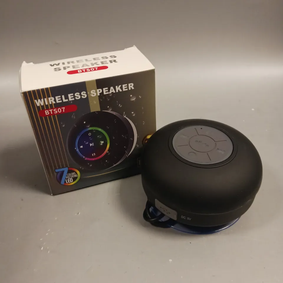 BOXED BTS07 WIRELESS SPEAKER 