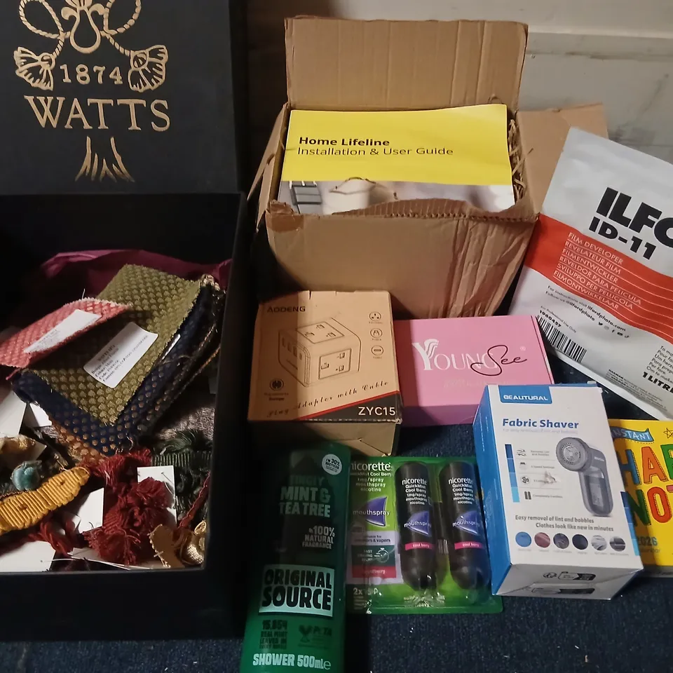 MIXED CONSUMER GOODS LOT – TOILETRIES, COSMETICS, HOMEWARE AND FILM-DEVELOPING SUPPLIES