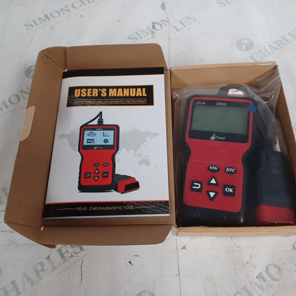 BOXED FOSEAL OBDII DIAGNOSTICS 