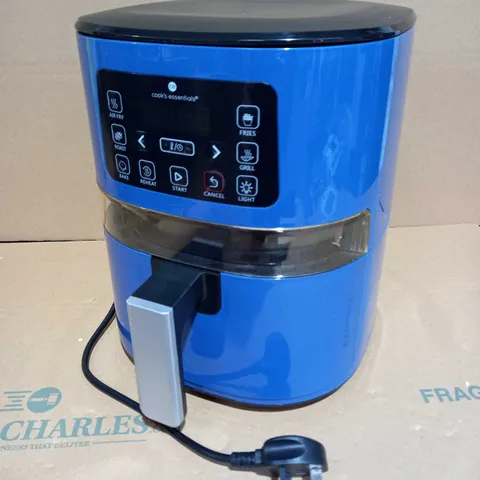 COOK'S ESSENTIALS 4.0L AIR FRYER - SAPPHIRE