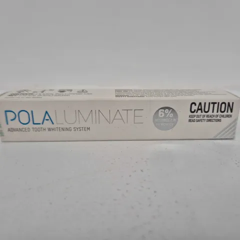 BOXED AND SEALED POLALUMINATE ADVANCED TOOTH WHITENING SYSTEM