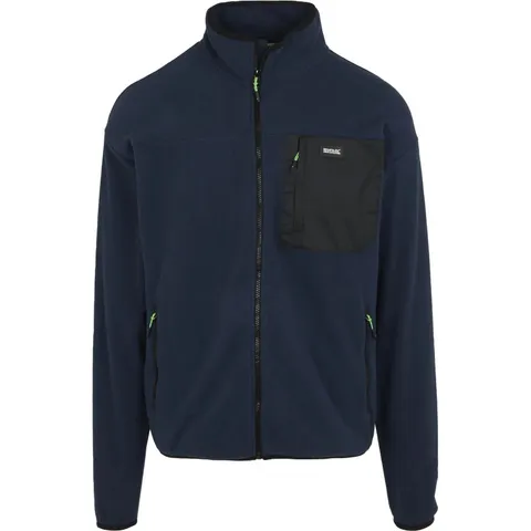 BRAND NEW REGATTA MENS FRANKIE FULL ZIP FLEECE JACKET IN NAVY SIZE XL