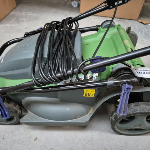 POWERBASE ELECTRIC ROTARY LAWNMOWER - COLLECTION ONLY