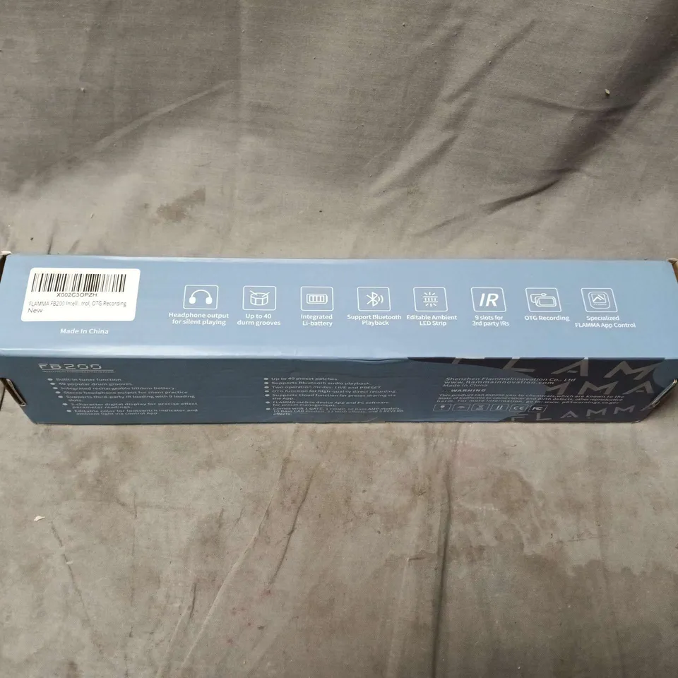 FLAMMA FB200 EFFECTS PEDAL – BOXED, SEALED