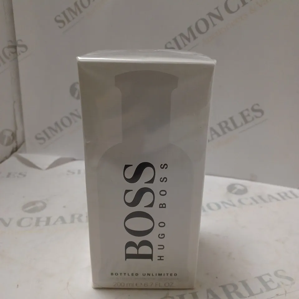 SEALED BOSS HUGO BOSS EAU DE TOILETTE NATURAL SPRAY 200ML