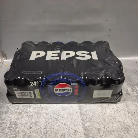24 CANS OF PEPSI COLA DRINKS