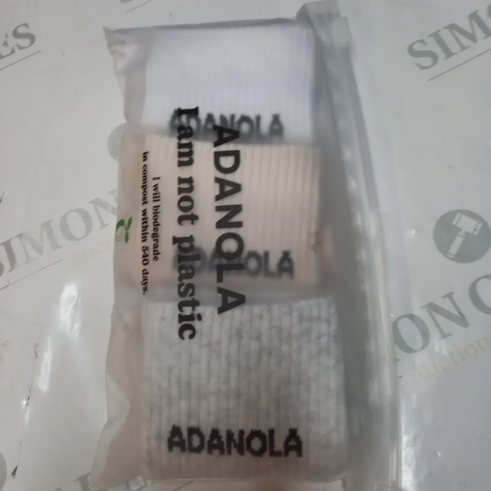 ADANOLA SOCKS X3 SIZE UNSPECIFIED