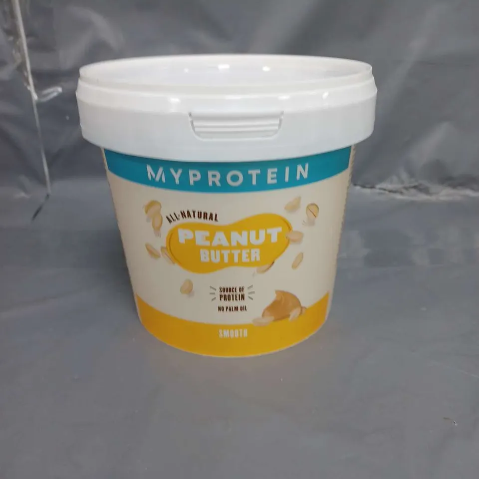 MYPROTEIN ALL NATURAL PEANUT BUTTER SMOOTH 1KG