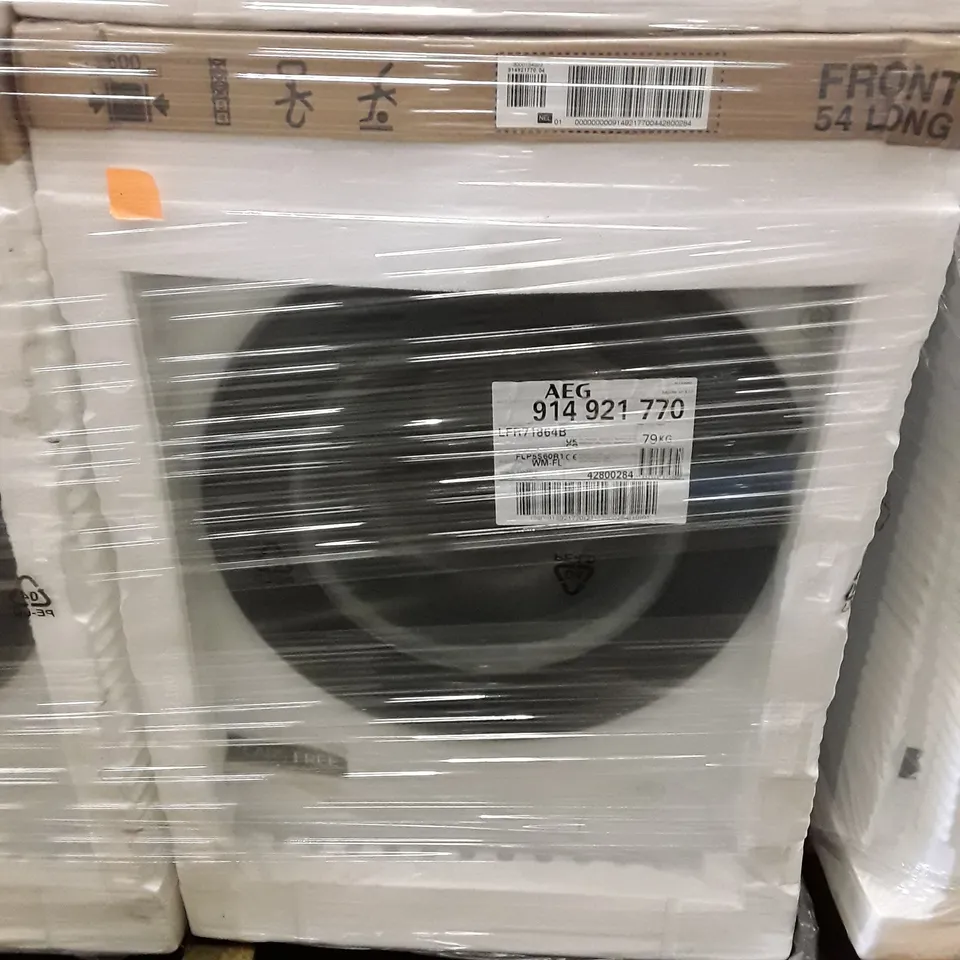 AEG 7000 SERIES PRO STEAM 8Kg WASHING MACHINE WHITE Model LFR71864B RRP £709