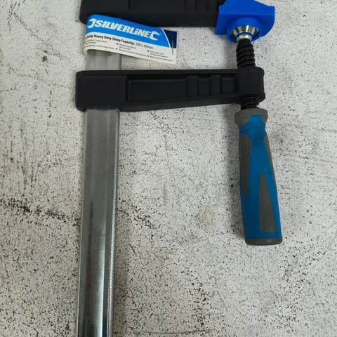 SILVERLINE HEAVY-DUTY F-CLAMP (DEEP CAPACITY) 200 X 100 MM