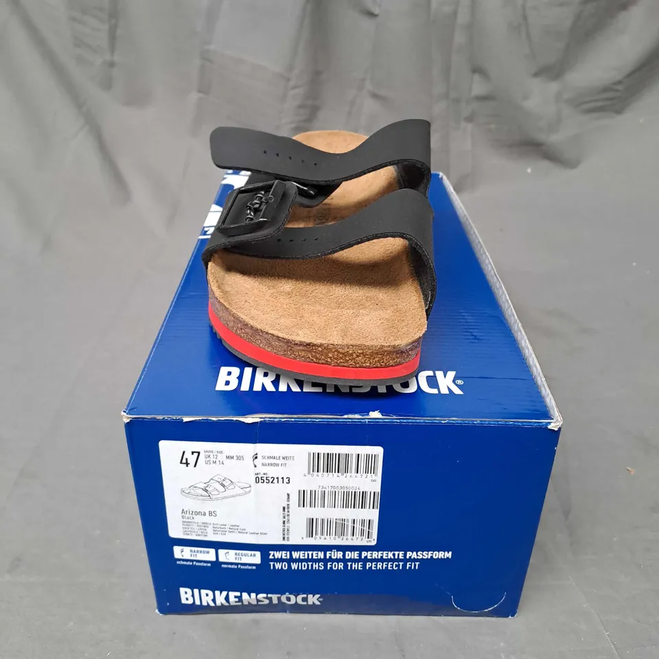BOXED BIRKENSTOCK  ARIZONA SLIPPERS SIZE 12