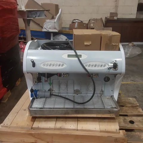 BOXED CARIMALI TCHIBO ONE KICCO 2-GROUP COMMERCIAL ESPRESSO MACHINE