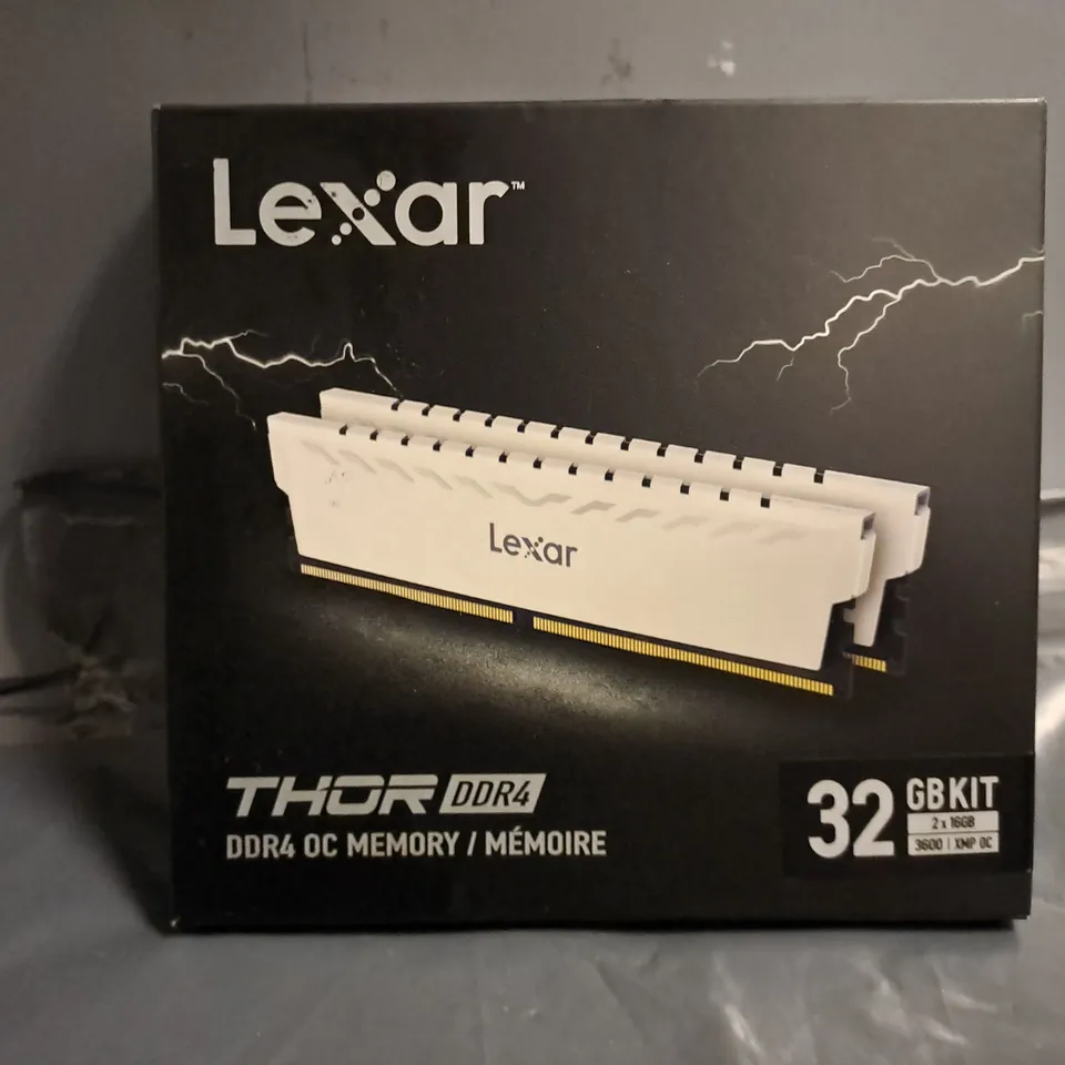 BOXED LEXAR THOR DDR4 C MEMORY 32GB RAM 2X16GB